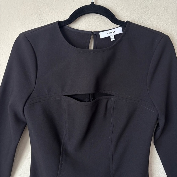 Likely Keller Long Sleeve Cut Out Bodycon Mini Dress - Picture 4 of 11